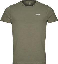 T-SHIRT ΜΕ ΚΟΝΤΑ ΜΑΝΙΚΙΑ ORIGINAL BASIC 3N PEPE JEANS