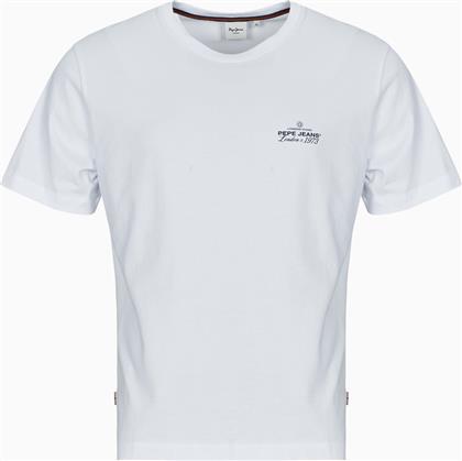 T-SHIRT ΜΕ ΚΟΝΤΑ ΜΑΝΙΚΙΑ THIAGO TEE PEPE JEANS