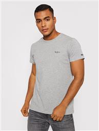 T-SHIRT ORIGINAL BASIC 3 N PM508212 ΓΚΡΙ SLIM FIT PEPE JEANS