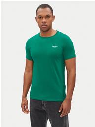 T-SHIRT ORIGINAL BASIC PM508212 ΠΡΑΣΙΝΟ SLIM FIT PEPE JEANS