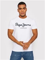 T-SHIRT ORIGINAL PM508210 ΛΕΥΚΟ SLIM FIT PEPE JEANS