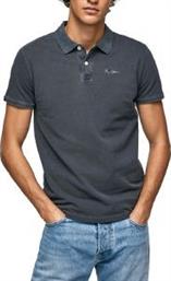 T-SHIRT POLO OLIVER GD PM541983 ΑΝΘΡΑΚΙ PEPE JEANS