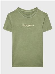 T-SHIRT WEST SIR JR N PB503535 ΠΡΑΣΙΝΟ REGULAR FIT PEPE JEANS