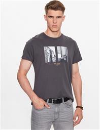 T-SHIRT WORTH PM508956 ΓΚΡΙ REGULAR FIT PEPE JEANS