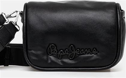 ΤΣΑΝΤΑ GEENA SOFTY ΧΡΩΜΑ: ΜΑΥΡΟ, PL031571 PEPE JEANS