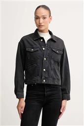 ΤΖΙΝ ΜΠΟΥΦΑΝ ΧΡΩΜΑ: ΜΑΥΡΟ, PL40243329W0 PEPE JEANS