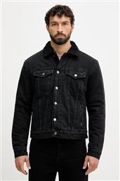 ΤΖΙΝ ΜΠΟΥΦΑΝ ΧΡΩΜΑ: ΜΑΥΡΟ, PM40271609S0 PEPE JEANS