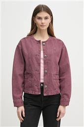 ΤΖΙΝ ΜΠΟΥΦΑΝ DAENA BERRY ΧΡΩΜΑ: ΡΟΖ, PL402525 PEPE JEANS