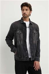 ΤΖΙΝ ΜΠΟΥΦΑΝ RELAXED JACKET ΑΝΔΡΙΚΟ, ΧΡΩΜΑ: ΜΑΥΡΟ, PM402972XH7 PEPE JEANS