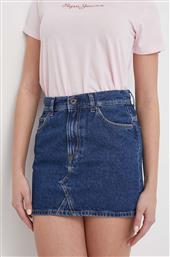 ΤΖΙΝ ΦΟΥΣΤΑ MINI SKIRT MW ΧΡΩΜΑ: ΝΑΥΤΙΚΟ ΜΠΛΕ PL901123HT2 PEPE JEANS