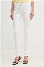 ΤΖΙΝ ΠΑΝΤΕΛΟΝΙ SKINNY JEANS MW REGENT ΧΡΩΜΑ: ΑΣΠΡΟ, PL204728TC7 PEPE JEANS