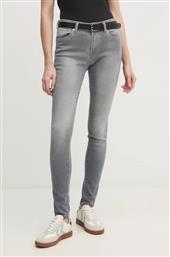 ΤΖΙΝ ΠΑΝΤΕΛΟΝΙ SKINNY JEANS MW REGENT ΧΡΩΜΑ: ΓΚΡΙ, PL204728UI8 PEPE JEANS