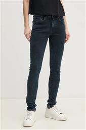 ΤΖΙΝ ΠΑΝΤΕΛΟΝΙ SKINNY JEANS MW REGENT ΧΡΩΜΑ: ΝΑΥΤΙΚΟ ΜΠΛΕ, PL204728ED9 PEPE JEANS