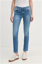 ΤΖΙΝ ΠΑΝΤΕΛΟΝΙ SLIM JEANS LW NEW BROOKE ΧΡΩΜΑ: ΜΠΛΕ, PL204737NC2 PEPE JEANS