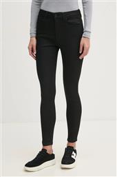 ΤΖΙΝ ΠΑΝΤΕΛΟΝΙ SUPER SKINNY JEANS HW ΧΡΩΜΑ: ΜΑΥΡΟ, PL204738XM7 PEPE JEANS