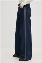 ΤΖΙΝ ΠΑΝΤΕΛΟΝΙ WIDE LEG JEANS MW CRAFT ΧΡΩΜΑ: ΝΑΥΤΙΚΟ ΜΠΛΕ, PL204839 PEPE JEANS