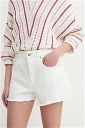 ΤΖΙΝ ΣΟΡΤΣ A-LINE SHORT UHW ANGLAISE A-LINE SHORT UHW ANGLAISE ΧΡΩΜΑ: ΑΣΠΡΟ, PL801115 PL801115 PEPE JEANS