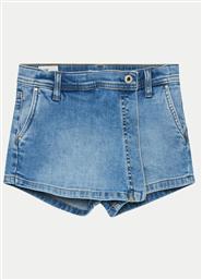 ΤΖΙΝ ΣΟΡΤΣΑΚΙΑ A-LINE SKORT HW JR PG800862 ΜΠΛΕ REGULAR FIT PEPE JEANS