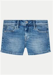 ΤΖΙΝ ΣΟΡΤΣΑΚΙΑ SLIM SHORT JR PG800860MP0 ΜΠΛΕ SLIM FIT PEPE JEANS