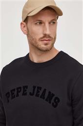 ΒΑΜΒΑΚΕΡΗ ΜΠΛΟΥΖΑ RANDALL RANDALL ΧΡΩΜΑ: ΜΑΥΡΟ PM582557 PEPE JEANS