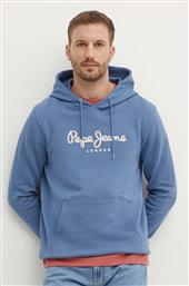 ΒΑΜΒΑΚΕΡΗ ΜΠΛΟΥΖΑ SAUL HOODIE ΜΕ ΚΟΥΚΟΥΛΑ, PM582695 PEPE JEANS