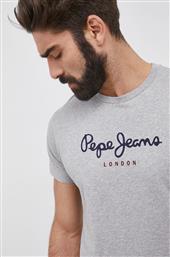 ΒΑΜΒΑΚΕΡΟ ΜΠΛΟΥΖΑΚΙ EGGO N ΧΡΩΜΑ: ΓΚΡΙ PEPE JEANS