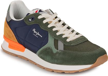 XΑΜΗΛΑ SNEAKERS BRIT MIX M PEPE JEANS