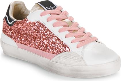 XΑΜΗΛΑ SNEAKERS LANE GLITTER G PEPE JEANS