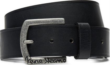 ΖΩΝΗ ΑΝΔΡΙΚΗ MOSS PM021026 ΜΑΥΡΟ PEPE JEANS