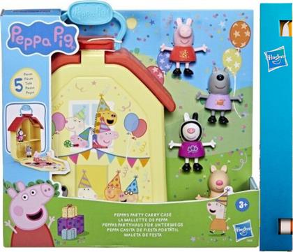 ΠΑΙΧΝΙΔΟΛΑΜΠΑΔΑ PARTY CARRY CASE ΘΗΚΗ ΜΕ 4 ΦΙΓΟΥΡΕΣ, F8888 PEPPA PIG