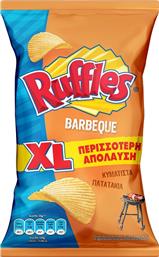 ΚΥΜΑΤΙΣΤΑ ΠΑΤΑΤΑΚΙΑ ΜΠΑΡΜΠΕΚΙΟΥ (200G) RUFFLES