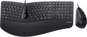 PERIDUO-505 B WIRED ERGONOMIC KEYBOARD WITH VERTICAL MOUSE COMBO PERIXX