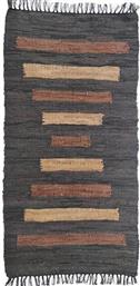 ΧΑΛΙ LEATHER RUGS ETHNIC 150618/15 BROWN MULTI (70X130CM) ΠΕΡΣΙΚΑ