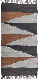 ΧΑΛΙ LEATHER RUGS ETHNIC 210414/11 MULTI (70X130CM) ΠΕΡΣΙΚΑ