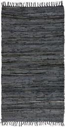 ΧΑΛΙ LEATHER RUGS SOLID 130227/02A CHARCOAL (70X130CM) ΠΕΡΣΙΚΑ
