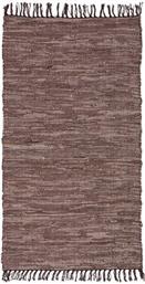 ΧΑΛΙ LEATHER RUGS SOLID 130227/02G CHOCOLATE (70X130CM) ΠΕΡΣΙΚΑ
