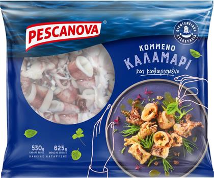 ΚΑΛΑΜΑΡΙ ΚΟΜΜΕΝΟ ΚΑΙ ΚΑΘΑΡΙΣΜΕΝΟ 530G PESCANOVA