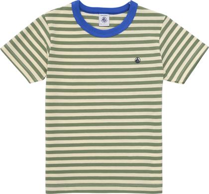 T-SHIRT ΜΕ ΚΟΝΤΑ ΜΑΝΙΚΙΑ BOUNTY PETIT BATEAU