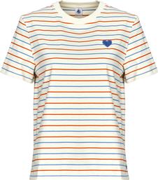 T-SHIRT ΜΕ ΚΟΝΤΑ ΜΑΝΙΚΙΑ MC COL ROND PETIT BATEAU