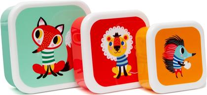 LUNCH BOX ΣΕΤ 3ΤΜΧ ΠΛΑΣΤΙΚΟ ANIMALS PTM-LB1 (ΥΛΙΚΟ: ΠΛΑΣΤΙΚΟ) - - PTM-LB1 PETIT MONKEY