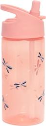 ΠΑΓΟΥΡΙ ΜΕ ΚΑΛΑΜΑΚΙ TRITAN SLOTH & DRAGON 380ML PTM-DB42 (ΧΡΩΜΑ: ΡΟΖ, ΥΛΙΚΟ: TRITAN) - - PTM-DB42 PETIT MONKEY