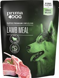 ΤΡΟΦΗ ΓΙΑ ΣΚΥΛΟΥΣ ΜΕ ΑΡΝΙ PRIMA DOG (260G) PETLINE