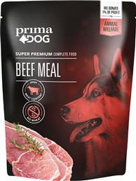 ΤΡΟΦΗ ΓΙΑ ΣΚΥΛΟΥΣ ΜΕ ΒΟΔΙΝΟ PRIMA DOG (600G) PETLINE