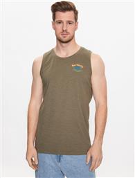 TANK TOP M-1030-SLR750 ΠΡΑΣΙΝΟ REGULAR FIT PETROL INDUSTRIES