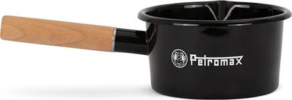 ΚΑΤΣΑΡΟΛΑΚΙ ΤΑΞΙΔΙΟΥ ENAMEL SAUCEPA 1 L ΧΡΩΜΑ: ΜΑΥΡΟ PETROMAX