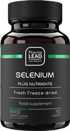 BLACK RANGE SELENIUM PLUS NUTRIENTS ΣΥΜΠΛΗΡΩΜΑ ΔΙΑΤΡΟΦΗΣ ΣΕΛΗΝΙΟΥ, ΒΙΤΑΜΙΝΩΝ & ΕΚΧΥΛΙΣΜΑΤΟΣ ΒΟΤΑΝΩΝ ΓΙΑ ΤΗ ΦΥΣΙΟΛΟΓΙΚΗ ΘΥΡΕΟΕΙΔΙΚΗ ΛΕΙΤΟΥΡΓΙΑ, ΔΙΑΤΗΡΗΣΗ ΦΥΣΙΟΛΟΓΙΚΗΣ ΚΑΤΑΣΤΑΣΗΣ ΜΑΛΛΙΩΝ, ΝΥΧΙΩΝ & ΔΕΡΜΑΤΟΣ 30CAPS PHARMALEAD