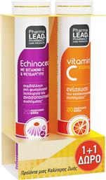 PROMO ECHINACEA 20 EFFER.TABS & ΔΩΡΟ VITAMIN C 1000MG 20 EFFER.TABS PHARMALEAD