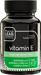 VITAMIN E 150MG ΣΥΜΠΛΗΡΩΜΑ ΔΙΑΤΡΟΦΗΣ ΜΕ ΒΙΤΑΜΙΝΗ Ε ΓΙΑ ΤΗΝ ΑΝΤΙΜΕΤΩΠΙΣΗ ΤΟΥ ΟΞΕΙΔΩΤΙΚΟΥ ΣΤΡΕΣ 30 SOFTGELS PHARMALEAD