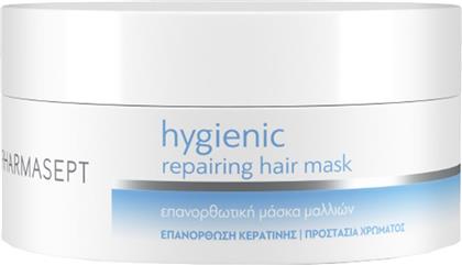 HYGIENIC REPAIRING HAIR MASK ΕΠΑΝΟΡΘΩΤΙΚΗ ΜΑΣΚΑ ΜΑΛΛΙΩΝ ΜΕ ΙΣΧΥΡΗ ΕΝΥΔΑΤΙΚΗ ΔΡΑΣΗ ΓΙΑ ΑΝΑΔΟΜΗΣΗ & ΑΠΟΚΑΤΑΣΤΑΣΗ ΤΗΣ ΦΘΟΡΑΣ ΤΗΣ ΤΡΙΧΑΣ 200ML PHARMASEPT