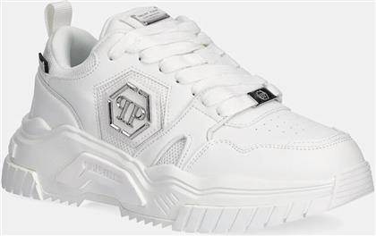 ΑΘΛΗΤΙΚΑ NEW PREDATOR ΧΡΩΜΑ: ΑΣΠΡΟ, USC0837.PTE003N.01 PHILIPP PLEIN